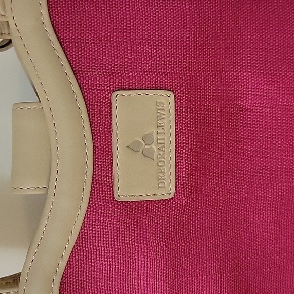 Deborah LEWIS Barbie Hot Pink Kidcore Bucket Basket Tote Bag - Picture 4 of 10